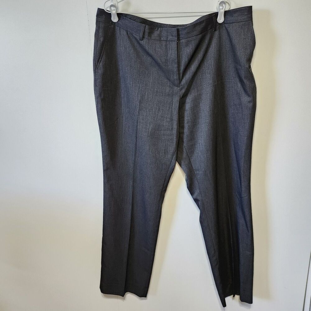 Regeneration by Cintas Charcoal Gray Dress Pants Womens 18 WRG Easy Care Eco